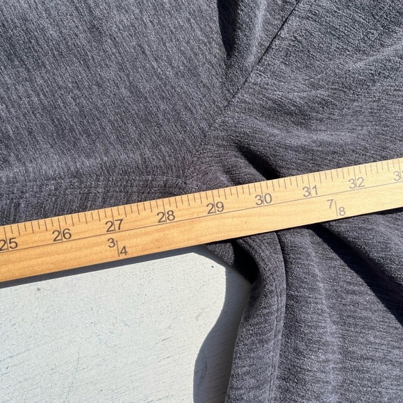 Men's Vissla Joggers Gray Solid S Pockets String Stretch Activewear Loose Gym - Picture 14 of 14